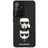 Husa Cover Karl Lagerfeld Saffiano K&amp;C Heads pentru Samsung Galaxy S21 Ultra Black