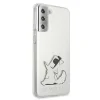 Husa Cover Karl Lagerfeld TPU Choupette Eat pentru Samsung Galaxy S21 Clear