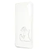 Husa Cover Karl Lagerfeld TPU Choupette Eat pentru Samsung Galaxy S21 Clear