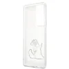 Husa Cover Karl Lagerfeld TPU Choupette Eat pentru Samsung Galaxy S21 Ultra Clear