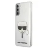 Husa Cover Karl Lagerfeld TPU Head pentru Samsung Galaxy S21 Clear