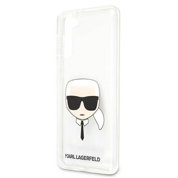 Husa Cover Karl Lagerfeld TPU Head pentru Samsung Galaxy S21 Clear thumb