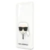 Husa Cover Karl Lagerfeld TPU Head pentru Samsung Galaxy S21 Clear