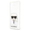 Husa Cover Karl Lagerfeld TPU Head pentru Samsung Galaxy S21 Plus Clear