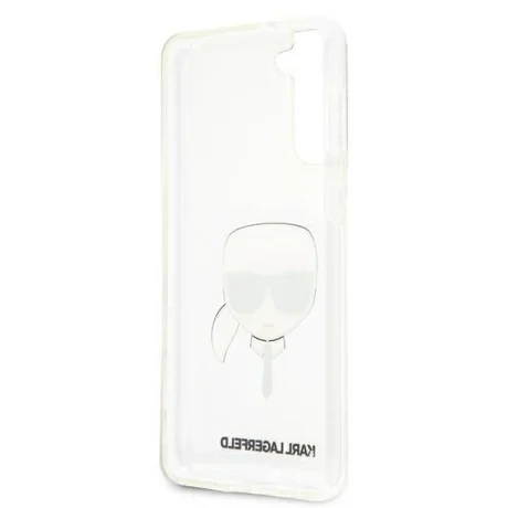 Husa Cover Karl Lagerfeld TPU Head pentru Samsung Galaxy S21 Plus Clear