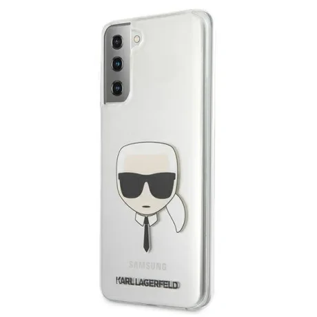 Husa Cover Karl Lagerfeld TPU Head pentru Samsung Galaxy S21 Plus Clear