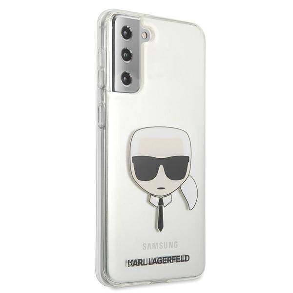 Husa Cover Karl Lagerfeld TPU Head pentru Samsung Galaxy S21 Plus Clear thumb
