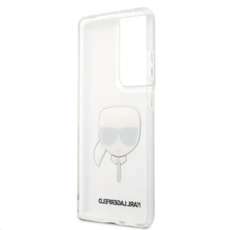 Husa Cover Karl Lagerfeld TPU Head pentru Samsung Galaxy S21 Ultra Clear