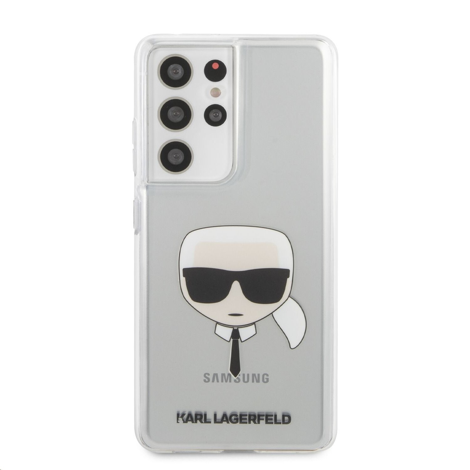 Husa Cover Karl Lagerfeld TPU Head pentru Samsung Galaxy S21 Ultra Clear thumb