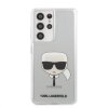 Husa Cover Karl Lagerfeld TPU Head pentru Samsung Galaxy S21 Ultra Clear
