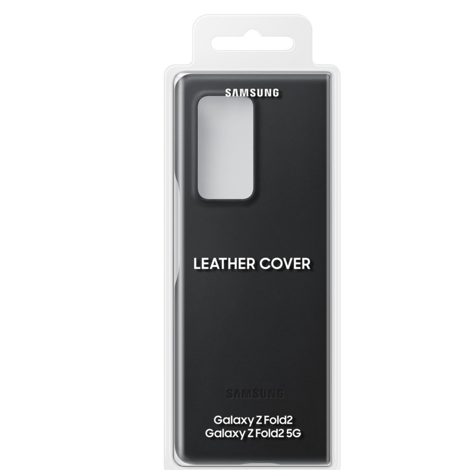 Husa Cover Leather Samsung pentru Samsung Galaxy Fold 2 Negru thumb