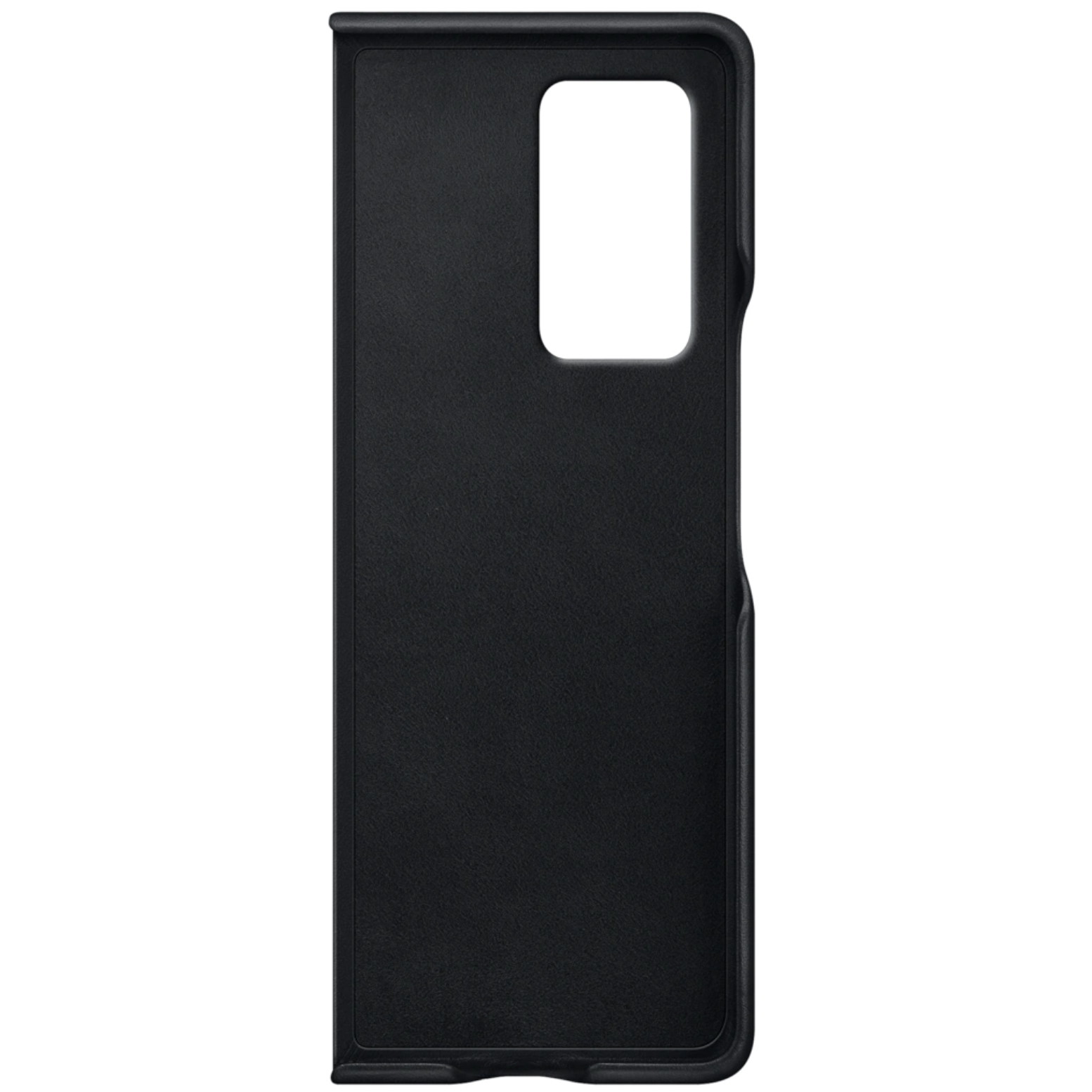 Husa Cover Leather Samsung pentru Samsung Galaxy Fold 2 Negru thumb