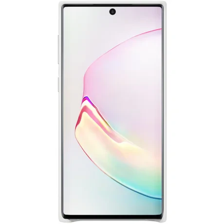 Husa Cover Leather Samsung pentru Samsung Galaxy Note 10 Alb