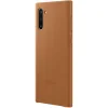 Husa Cover Leather Samsung pentru Samsung Galaxy Note 10 Maro