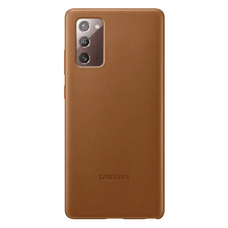 Husa Cover Leather Samsung pentru Samsung Galaxy Note 20  Brown