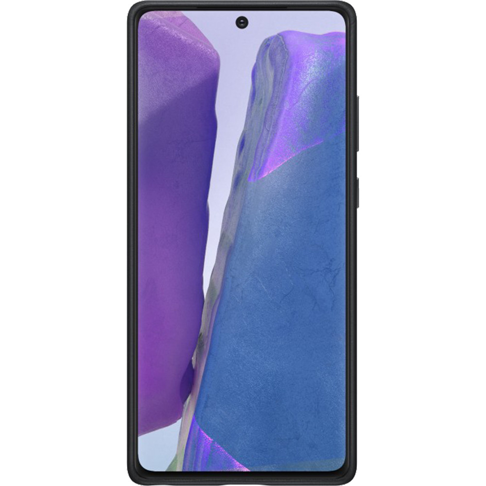 Husa Cover Leather Samsung pentru Samsung Galaxy Note 20 Negru thumb