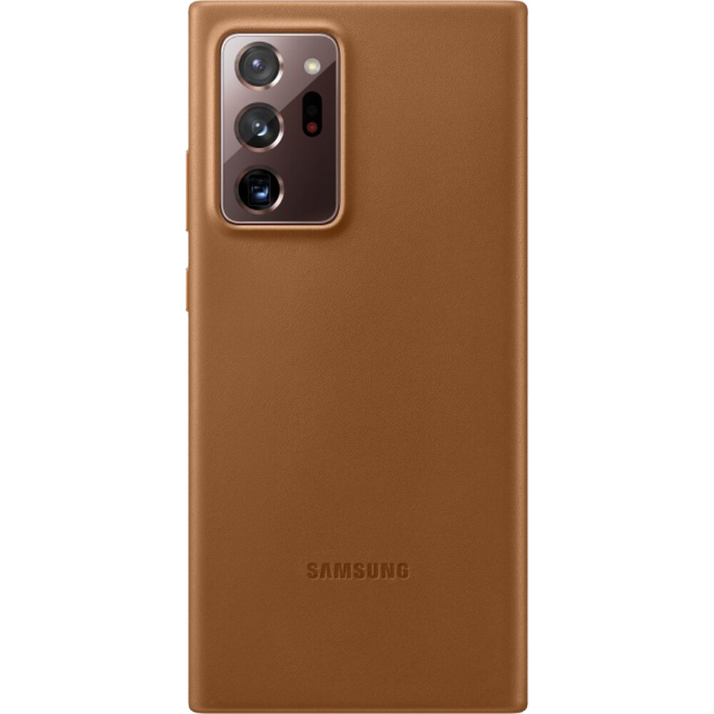 Husa Cover Leather Samsung pentru Samsung Galaxy Note 20 Ultra Brown thumb
