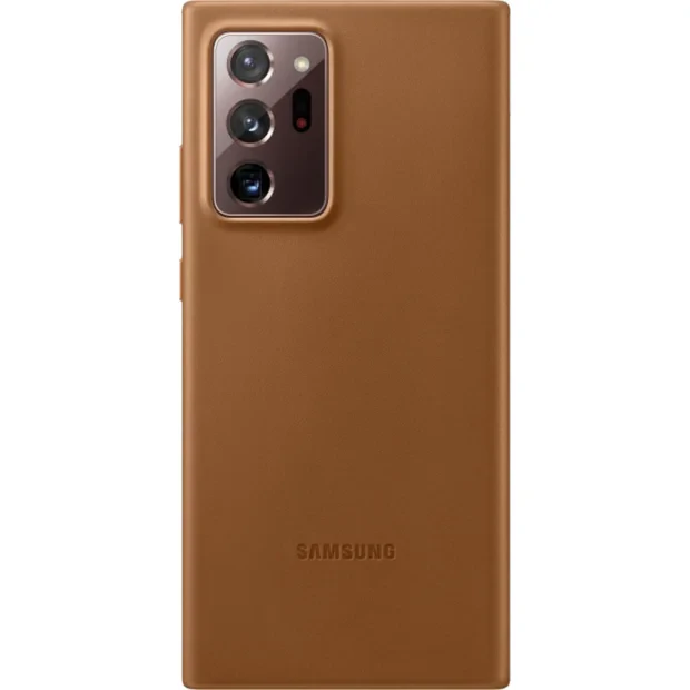 Husa Cover Leather Samsung pentru Samsung Galaxy Note 20 Ultra Brown