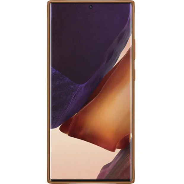 Husa Cover Leather Samsung pentru Samsung Galaxy Note 20 Ultra Brown