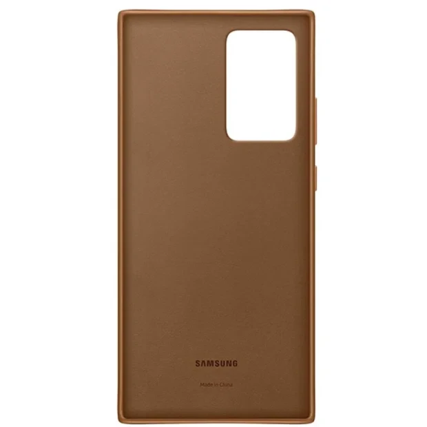 Husa Cover Leather Samsung pentru Samsung Galaxy Note 20 Ultra Brown