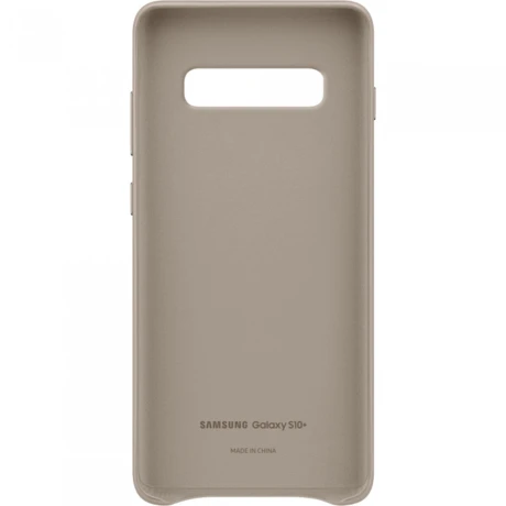 Husa Cover Leather Samsung pentru Samsung Galaxy S10 Plus Gri