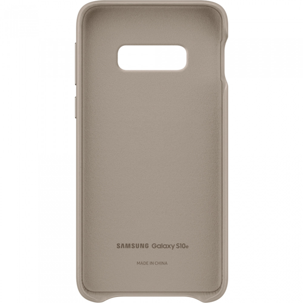 Husa Cover Leather Samsung pentru Samsung Galaxy S10e Gri thumb