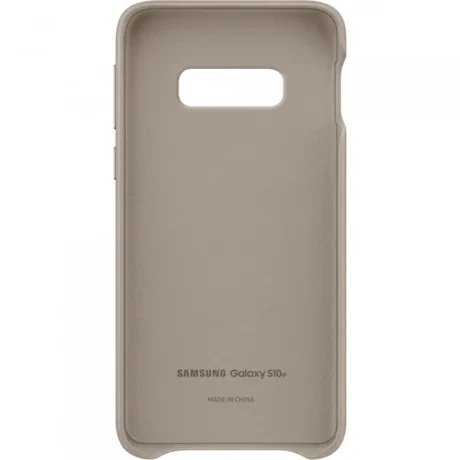 Husa Cover Leather Samsung pentru Samsung Galaxy S10e Gri