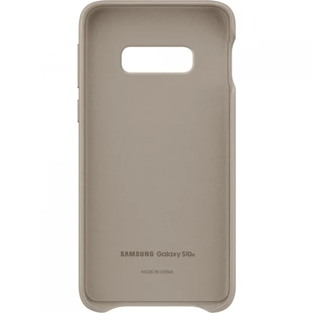 Husa Cover Leather Samsung pentru Samsung Galaxy S10e Gri
