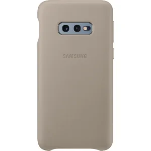 Husa Cover Leather Samsung pentru Samsung Galaxy S10e Gri