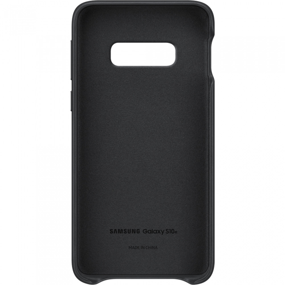 Husa Cover Leather Samsung pentru Samsung Galaxy S10e Negru thumb