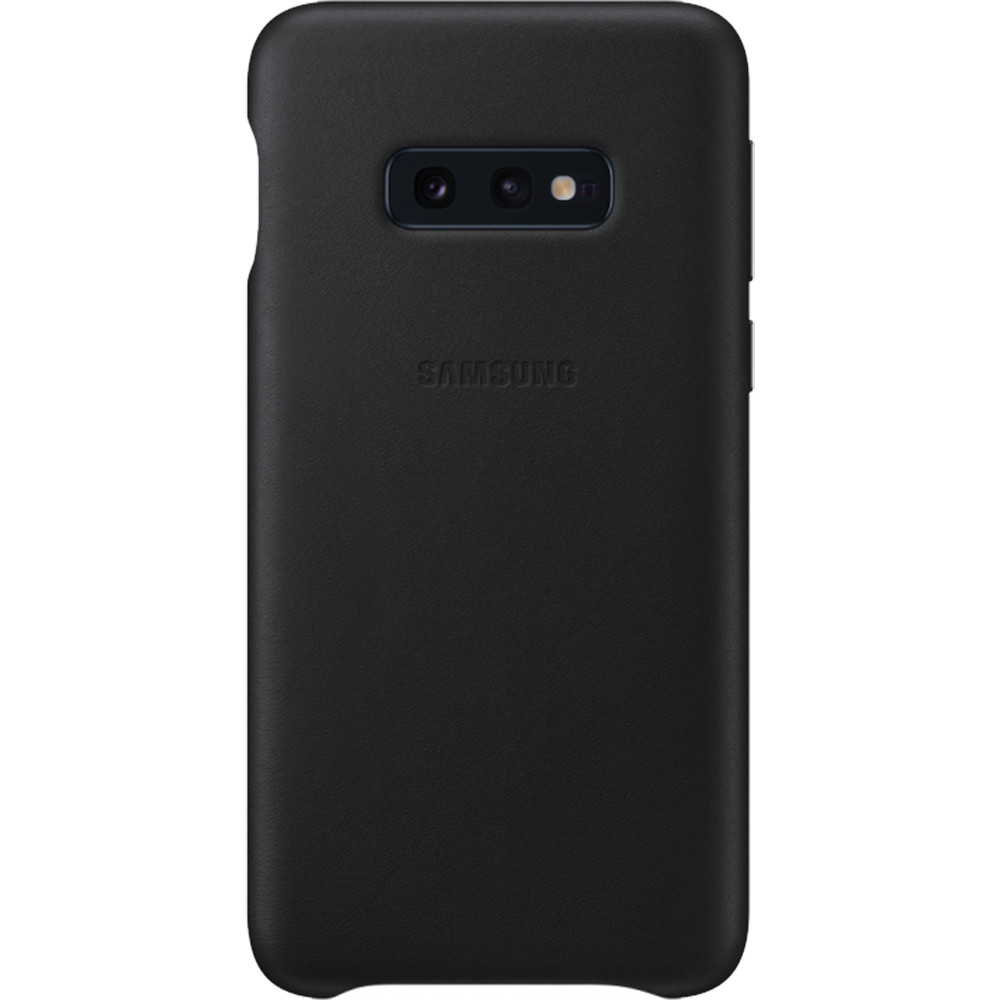 Husa Cover Leather Samsung pentru Samsung Galaxy S10e Negru thumb