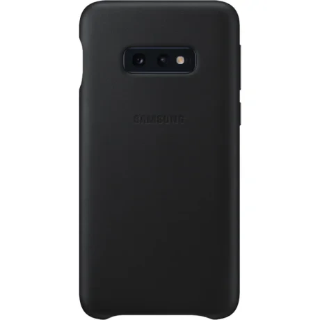 Husa Cover Leather Samsung pentru Samsung Galaxy S10e Negru