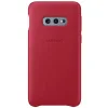 Husa Cover Leather Samsung pentru Samsung Galaxy S10e Rosu