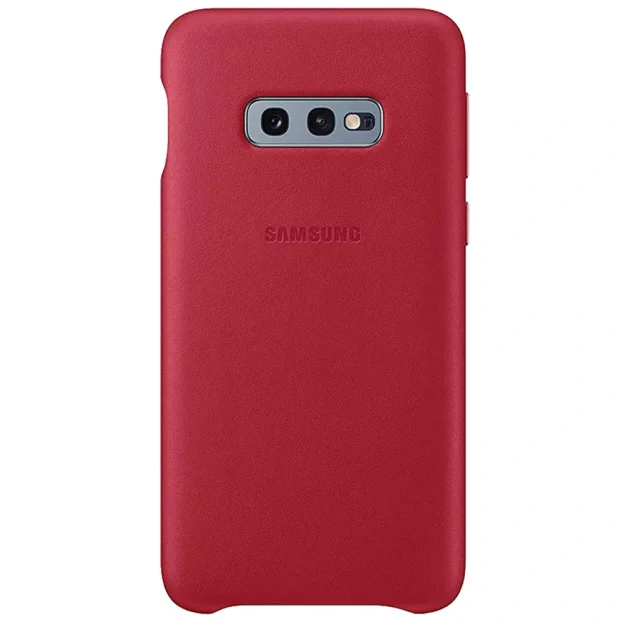 Husa Cover Leather Samsung pentru Samsung Galaxy S10e Rosu