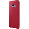 Husa Cover Leather Samsung pentru Samsung Galaxy S10e Rosu