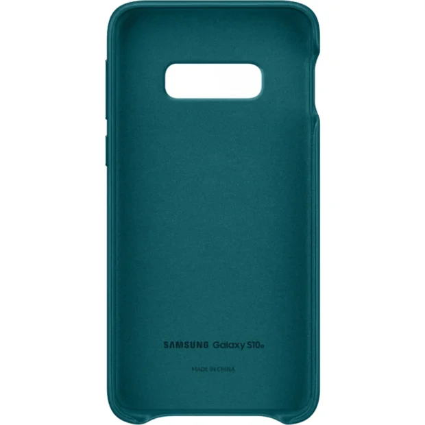 Husa Cover Leather Samsung pentru Samsung Galaxy S10e Verde