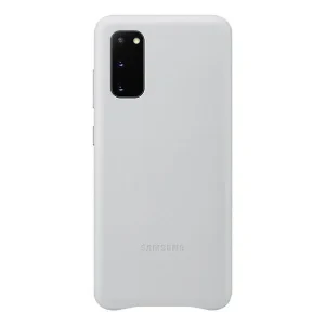 Husa Cover Leather Samsung pentru Samsung Galaxy S20 Gri