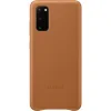 Husa Cover Leather Samsung pentru Samsung Galaxy S20 Maro