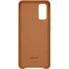 Husa Cover Leather Samsung pentru Samsung Galaxy S20 Maro