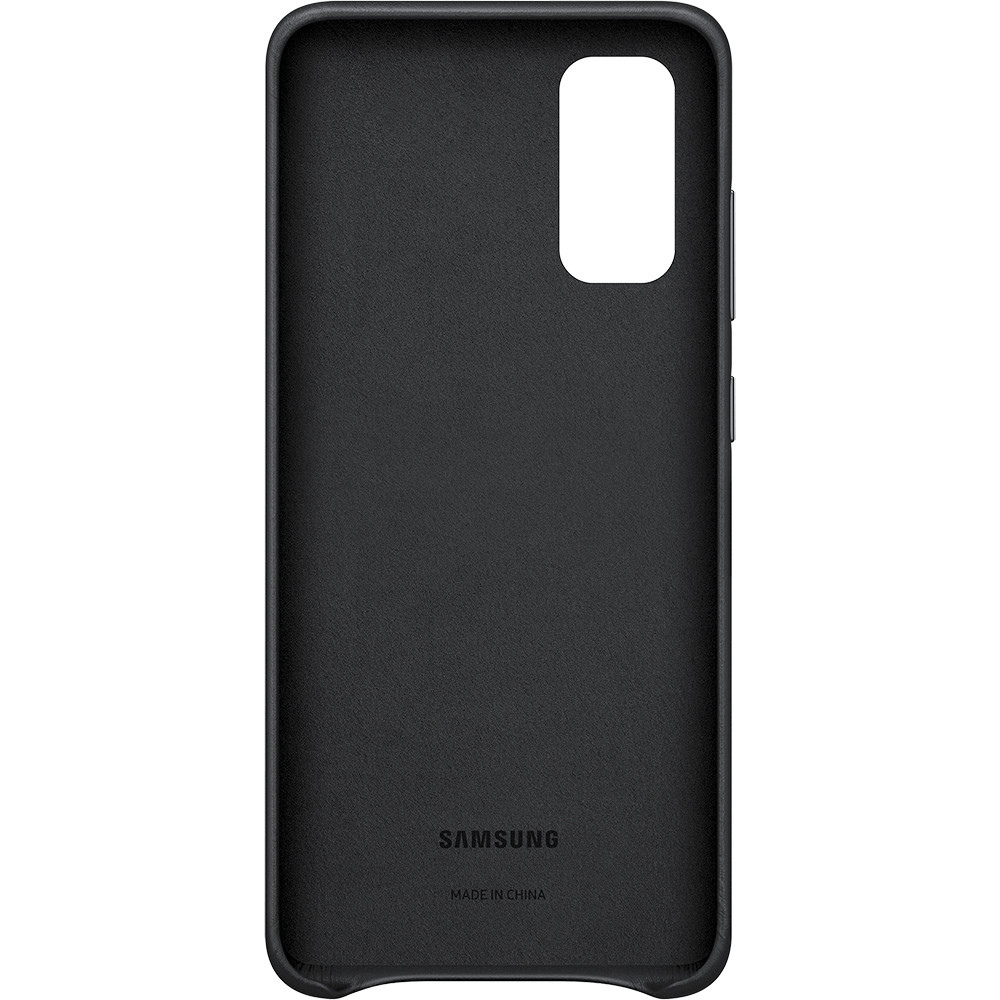 Husa Cover Leather Samsung pentru Samsung Galaxy S20 Negru thumb