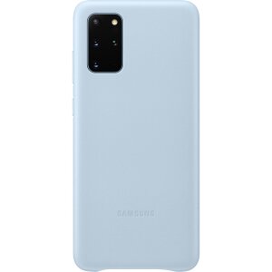 Husa Cover Leather Samsung pentru Samsung Galaxy S20 Plus Albastru