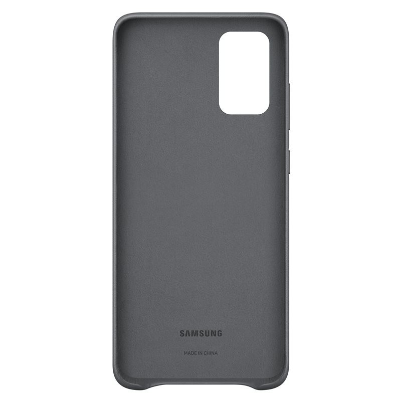 Husa Cover Leather Samsung pentru Samsung Galaxy S20 Plus Gri thumb
