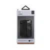 Husa Cover Leather Uniq Sueve pentru iPhone 11 Negru