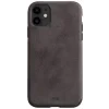 Husa Cover Leather Uniq Sueve pentru iPhone 11 Gri