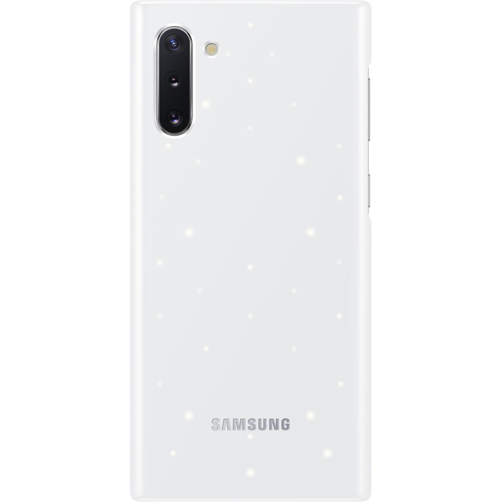 Husa Cover Led Samsung pentru Samsung Galaxy Note 10 Alb thumb