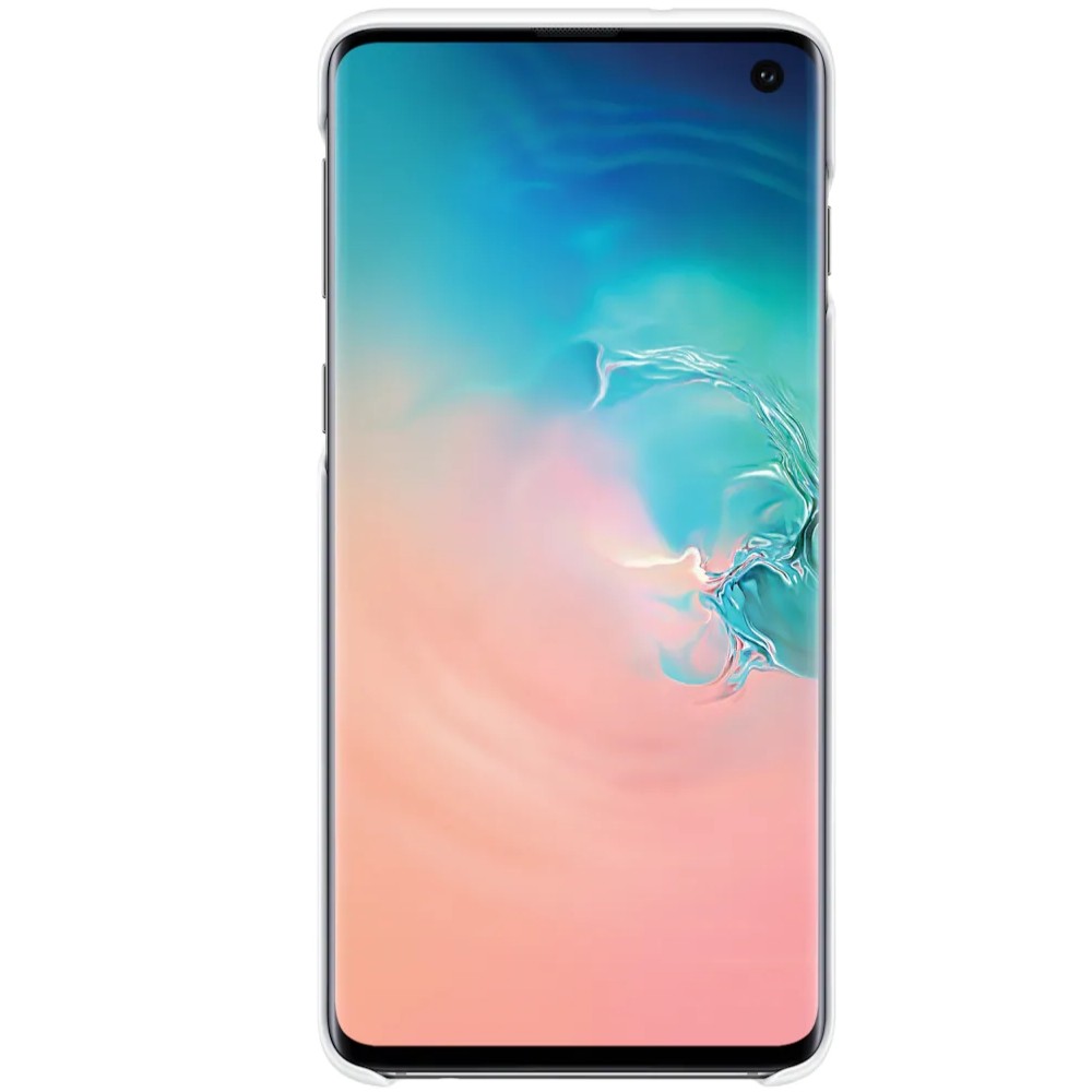 Husa Cover Led Samsung pentru Samsung Galaxy S10 Alb thumb