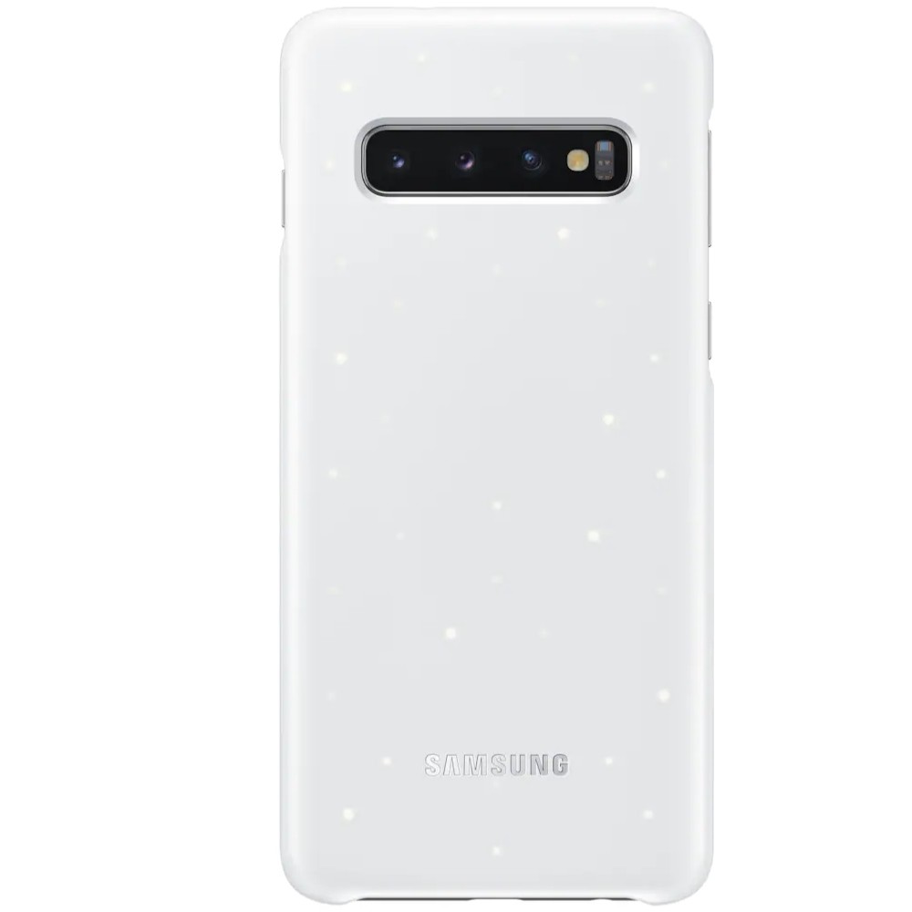 Husa Cover Led Samsung pentru Samsung Galaxy S10 Alb thumb