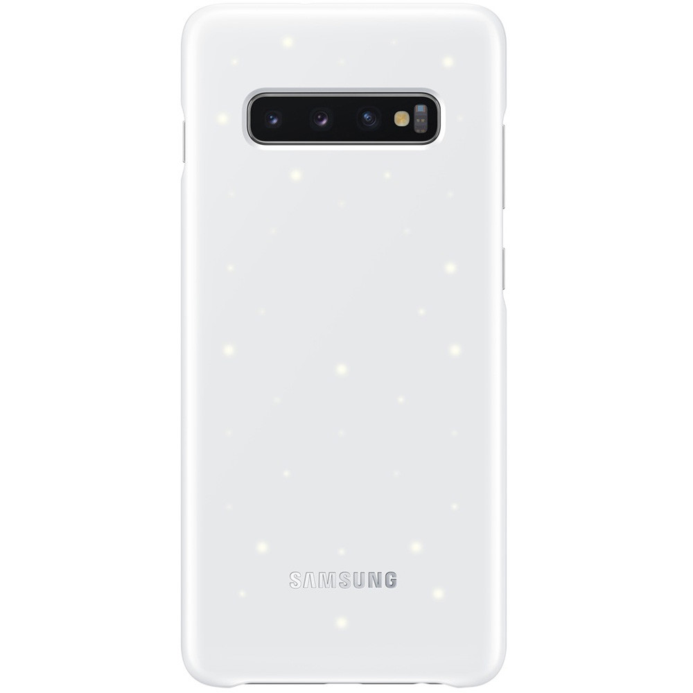 Husa Cover Led Samsung pentru Samsung Galaxy S10 Plus Alb thumb