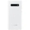 Husa Cover Led Samsung pentru Samsung Galaxy S10 Plus Alb