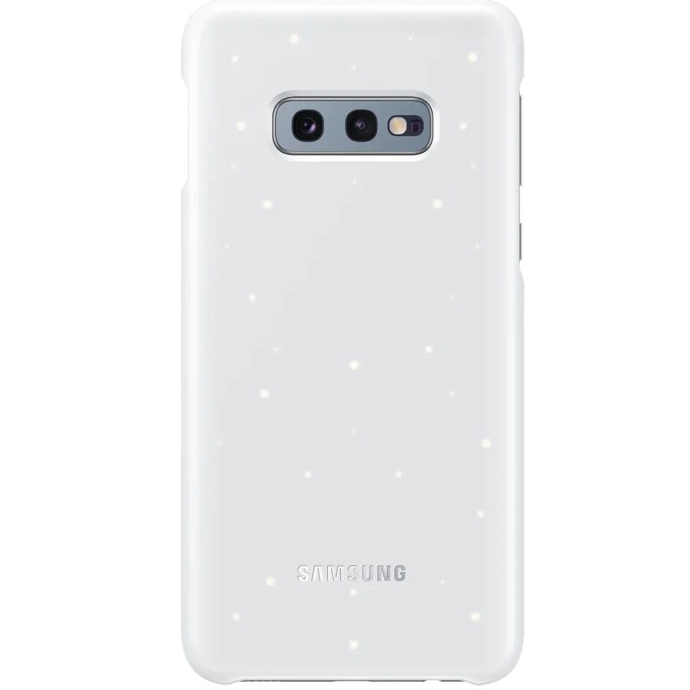 Husa Cover Led Samsung pentru Samsung Galaxy S10e Alb thumb